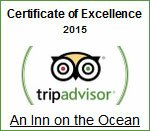 Trip Advisor Certificate of Excellence 2015